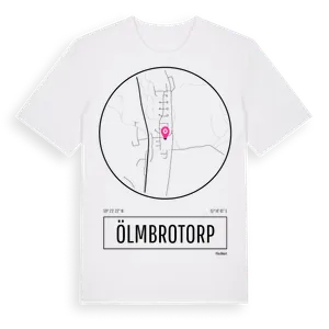 Ölmbrotorp t-shirt – ekologisk bomull t-shirt från Pinshirt