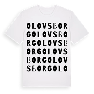 Olovsborg ordlek t-shirt – ekologisk bomull t-shirt från Pinshirt