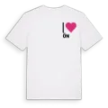 Jag älskar Ön t-shirt litet tryck