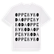 Oppebyboda ordlek t-shirt