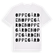 Oppegården ordlek t-shirt