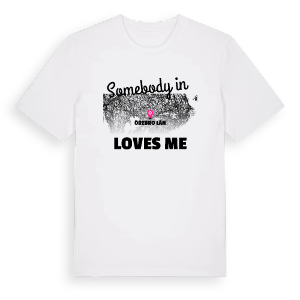 Någon i Örebro län älskar mig t-shirt – ekologisk bomull t-shirt från Pinshirt