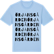 Blue Soul t-shirt med Örjansgården ordlek t-shirt