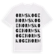 Ormskogen ordlek t-shirt