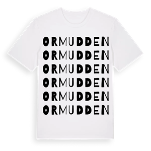 Ormudden ordlek t-shirt – ekologisk bomull t-shirt från Pinshirt