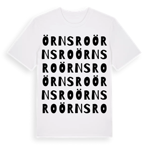 Örnsro ordlek t-shirt – ekologisk bomull t-shirt från Pinshirt