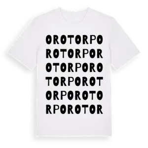 Orotorp ordlek t-shirt – ekologisk bomull t-shirt från Pinshirt