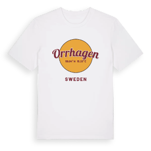 Orrhagen cirkel t-shirt – ekologisk bomull t-shirt från Pinshirt