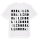Orrkilen ordlek t-shirt