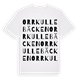 Orrkullebäcken ordlek t-shirt