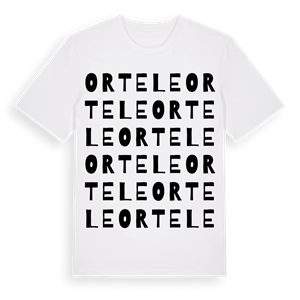 Ortele ordlek t-shirt – ekologisk bomull t-shirt från Pinshirt