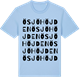Blue Soul t-shirt med Ösjöhöjden ordlek t-shirt