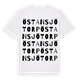 Östansjötorp ordlek t-shirt