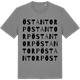 Mid Heather Gray t-shirt med Östantorp ordlek t-shirt