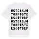 Östersjötorp ordlek t-shirt
