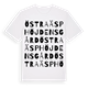 Östra Äsphöjdens gård ordlek t-shirt