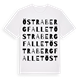 Östra Bergfallet ordlek t-shirt