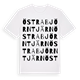 Östra Björntjärn ordlek t-shirt
