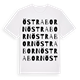 Östra Born ordlek t-shirt