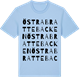 Blue Soul t-shirt med Östra Brattebacken ordlek t-shirt