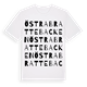 Östra Brattebacken ordlek t-shirt