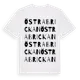 White t-shirt med Östra Brickan ordlek t-shirt