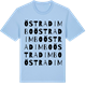 Blue Soul t-shirt med Östra Dimbo ordlek t-shirt
