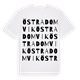 Östra Domvik ordlek t-shirt