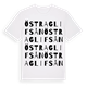 Östra Glifsån ordlek t-shirt