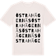 Vintage White t-shirt med Östra Hägernäs ordlek t-shirt