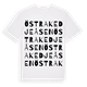 Östra Kedjeåsen ordlek t-shirt