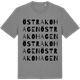 Mid Heather Gray t-shirt med Östra Kohagen ordlek t-shirt
