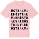 Pink Cotton t-shirt med Östra Kvarn ordlek t-shirt