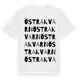 White t-shirt med Östra Kvarn ordlek t-shirt