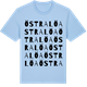 Blue Soul t-shirt med Östra Löa ordlek t-shirt