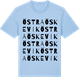 Blue Soul t-shirt med Östra Öskevik ordlek t-shirt