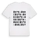 Östra Övre ordlek t-shirt
