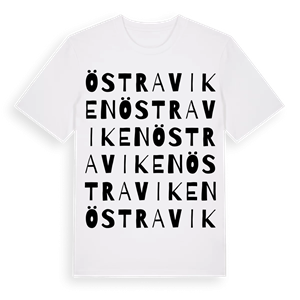 Östra Viken ordlek t-shirt – ekologisk bomull t-shirt från PinShirt