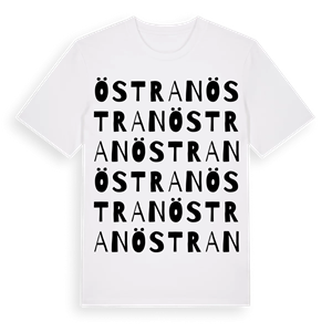 Östran ordlek t-shirt – ekologisk bomull t-shirt från Pinshirt