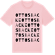 Pink Cotton t-shirt med Ottos backe ordlek t-shirt