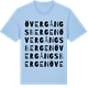 Blue Soul t-shirt med Övergångsbergen ordlek t-shirt