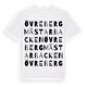 Övre Bergmästarbacken ordlek t-shirt