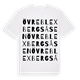 Övre Blexbergsåsen ordlek t-shirt