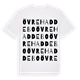 Övre Haddebo ordlek t-shirt