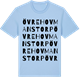 Blue Soul t-shirt med Övre Hovmanstorp ordlek t-shirt