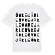 Övre Järle ordlek t-shirt