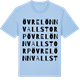Blue Soul t-shirt med Övre Lönnvallstorp ordlek t-shirt