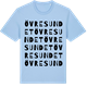 Blue Soul t-shirt med Övre Sundet ordlek t-shirt