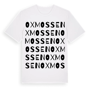 Oxmossen ordlek t-shirt – ekologisk bomull t-shirt från Pinshirt