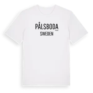 Pålsboda i Sverige t-shirt – ekologisk bomull t-shirt från Pinshirt